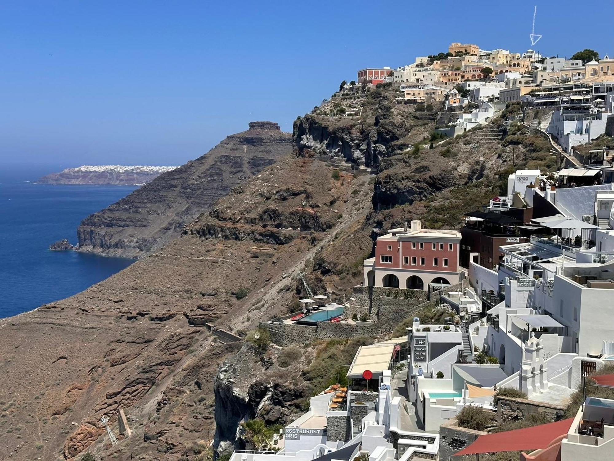 Anemos View Daire Firostefani Dış mekan fotoğraf